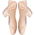 Balletsko med delt sål, flade sneakers til dans lyserød 2 UK Lightpink 2 UK