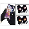 Roblox Sorte Strikhandsker Med Touch Funktion Touchhandske Sort Model 2 Model 2
