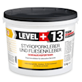 Miniatyrbild 2 av 5: SET expanderad polystyren lim dispersion lim dekor takplattor RM13 - 15KG + triangulär tandad spatel