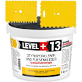 Miniatyrbild 1 av 5: SET expanderad polystyren lim dispersion lim dekor takplattor RM13 - 25KG + 2 st tandad spatel 18x13cm + 13x9cm