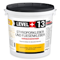 Miniatyrbild 2 av 5: SET expanderad polystyren lim dispersion lim dekor takplattor RM13 - 20KG + triangulär tandad spatel