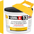 Miniatyrbild 1 av 5: SET expanderad polystyren lim dispersion lim dekor takplattor RM13 - 15KG + triangulär tandad spatel