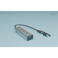Miniatyrbild 2 av 4: USB-hubb - i-tec - Universell - 4 portar - Power Delivery 85W - Metall Silver