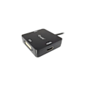 Miniatyrbild 3 av 3: Adapter 3 i 1 - THUNDERBOLT - Mini Display Port - HDMI, DVI, VGA - Upplösning 4K - Plug and Play