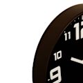 Miniatyrbild 4 av 4: Black Clock "Silence" D30 - Svart - Atmosphera inredningsarkitekt Svart
