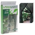 Miniatyrbild 1 av 2: Myggnät för dörr - PROGARDEN - 2 X 75 X 220cm - fästlist 660cm Svart
