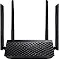 Miniatyrbild 2 av 5: Trådlös router - ASUS - RT-AC1200 v.2 - Dual Band 1200 Mbps AC Wi-Fi-router med 4 externa antenner, 5 Ethernet-portar