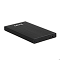 Miniatyrbild 2 av 4: TooQ TQE-2527B hölje för 2.5 Sata3 USB 3.0 hårddisk Svart - TooQ varumärke