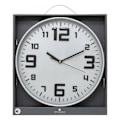 Miniatyrbild 3 av 4: Väggklocka - ATMOSPHERA - D30 - Grå - Silver - Tyst - Temporär Pengar