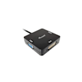 Miniatyrbild 1 av 3: Adapter 3 i 1 - THUNDERBOLT - Mini Display Port - HDMI, DVI, VGA - Upplösning 4K - Plug and Play