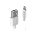 Miniatyrbild 1 av 3: Lindy Lightning-kabel Lightning (M) till USB (M) 1 m vit halogenfri för Apple iPad-iPhone-iPod (Lightning)