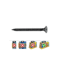Miniatyrbild 2 av 2: Fästskruvar för metall Placoplatre - GENERISK - Kartong med 1 000 st - Ssf 3,5 X 25 Fosfaterad