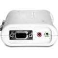 Miniatyrbild 3 av 6: TRENDnet TK-409K KVM 4 Port VGA USB + Audio + Kablar