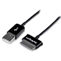 Miniatyrbild 1 av 3: Dock-kabel till USB - STARTECH.COM - USB2SDC2M - 2 m - Svart - Skärmad