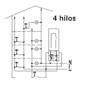 Miniatyrbild 3 av 3: Automatisk timer - Solera - 1 din-modul - Självutlösarestid 30 sekunder - Spänning 230V AC Vit