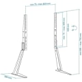 Miniatyrbild 3 av 5: Bordsstöd för 32"-70" skärmar - TOOQ - DB3270T-B - Tiltbar - VESA 800x400