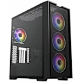 Miniatyrbild 1 av 5: ATX H2 Air Semi-Tower Case - Hiditec - Flerfärgad - 58 cm - 51 cm - 27 cm
