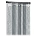 Miniatyrbild 3 av 3: Teleskopisk myggnätsgardin för dörrar med 3 lameller - SCHELLENBERG - 130x250cm