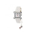 Miniatyrbild 1 av 2: Kvinnoarmbandsur - Laura Biagiotti - LB0040L-02 - Quartz - Läder - Ø 25 mm Vit