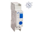 Miniatyrbild 1 av 3: Automatisk timer - Solera - 1 din-modul - Självutlösarestid 30 sekunder - Spänning 230V AC Vit