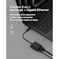 Miniatyrbild 2 av 2: USB-C till Ethernet-adapter - BELKIN - Connect - 100 W - 10/100/1000 Mbit - Svart