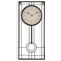 Miniatyrbild 1 av 2: Väggklocka - BIGBUY HOME - S3405844 - Metall - Rektangulär - Samtida - Design Metall