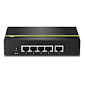 Miniatyrbild 3 av 4: TRENDNET 5-portars 10/100 Mbps PoE-switch - TPE-S50 (v1.0R)