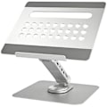Miniatyrbild 1 av 2: Ewent 10-16" justerbar bärbar datorstativ i aluminiumlegering, stativ med dockningsstation för 7-i-1 PC,