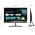 Miniatyrbild 2 av 4: Android TV-monitor - SPC - 27 tum - Full HD - Fjärrkontroll - Mobilanslutning