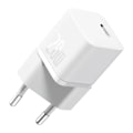 Miniatyrbild 2 av 6: Snabbladdare - Baseus - GAN 5 Mini - 20W - Typ-C - Europeisk version Vit