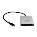 Miniatyrbild 1 av 5: STARTECH Multi-Card Reader med USB-C SD / MicroSD / CompactFlash - USB 3.0
