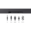Miniatyrbild 6 av 6: Ljudlimpa - TCL - S45HE - Dolby Atmos 2.1 med inbyggd subwoofer - Svart Svart