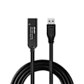 Miniatyrbild 2 av 4: USB 3.0 förlängningskabel - LINDY - 10m - Typ A till C - PVC med låg toxicitet - Förgyllt