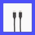 Miniatyrbild 2 av 2: USB-C hane till USB-C hane-kabel - OWL LABS - Meeting Owl 3 - 4,87 m - Svart - Kompatibel med USB-C-förlängningar