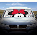Miniatyrbild 2 av 3: Solskydd fram - Tataway - Minnie - 130 x 70 cm - UV-skydd - Tecknad mönster