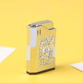 Miniatyrbilde 2 av 5: Gags praktiske vitser prank teaser elektriske lightere med led l Silver onesize