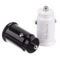 Miniatyrbillede 2 af 8: QC3.0 Biloplader Hurtigopladning Hvid Sort Dual Port Minibil Black oensize