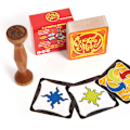 Miniatyrbillede 1 af 7: Junglebrætspil Brown Wood Token Run Fast Pair Forest Speed ​​P A onesize