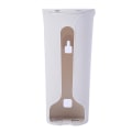 Miniatyrbillede 1 af 8: Undertøj Organizer Closet Wall Hanging Box Trusser Opbevaringsboks White Onesize
