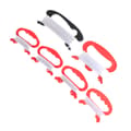 Miniatyrbild 4 av 5: Flying Kite Line String Med D Shape Winder Handtag Board Outdoo White 50m