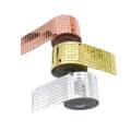 Miniatyrbillede 8 af 8: Mirror Mosaic Fliser Stickers DIY Selvklæbende Mini Square Acry Silver 4*60cm