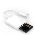 Pikkukuva 1 / 7: IPhone Multi Card Reader for Lightning SD TF -muistiautolle 1to2 OneSize