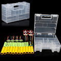 Miniatyrbild 2 av 5: Plast batterilåda förvaringsväska Case Organizer för AA AAA C one size