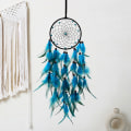 Miniatyrbild 4 av 5: Lantern Dream Catcher Creative Wind Chime Pendel Bilhänge H Blue