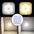 Pikkukuva 3 / 5: Yövalo EU-liittimellä Smart Motion Sensor -LED-seinälamppu Warm White