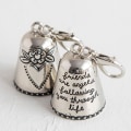 Miniatyrbilde 6 av 8: Blessing Bell Friends Are Angels Ornament Blessing Bell Watch O C one size