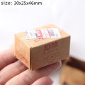 Pikkukuva 5 / 5: 1Set Mini Carton Express Carton 1:12 Dollhouse Miniature Expres Yellow 2#