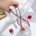 Miniatyrbilde 4 av 5: 1X Canning Jar Lifter Tong Jar Lifter med grep Håndtak Anti-sl Red one size