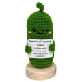 Miniatyrbild 8 av 8: Handgjord känslomässigt stöd inlagd gurka present D one size