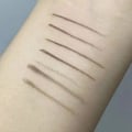 Miniatyrbilde 5 av 8: Blade Makeup Brushes Vinklet tynn øyenbrynsbørste Flat Fin Eyelin black B